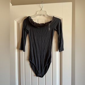 American Eagle soft and sexy rib bodysuit